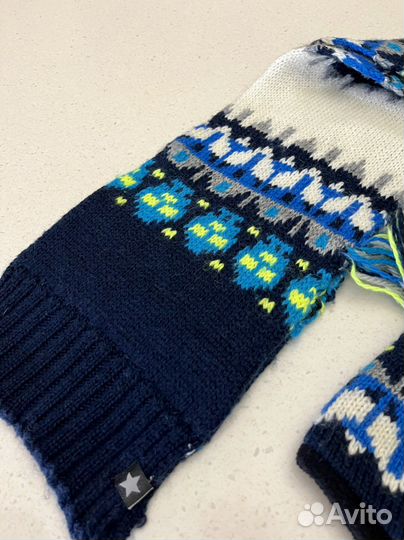 Зима шапка и шарф Molo ирокез р. 3-5