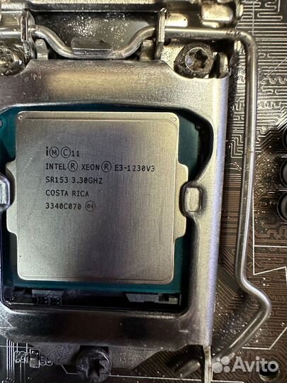 Intel Xeon e3-1230v3+Asus P9D-V+Cooler