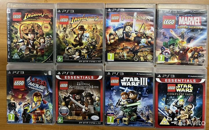 PlayStation 3 серия игр lego