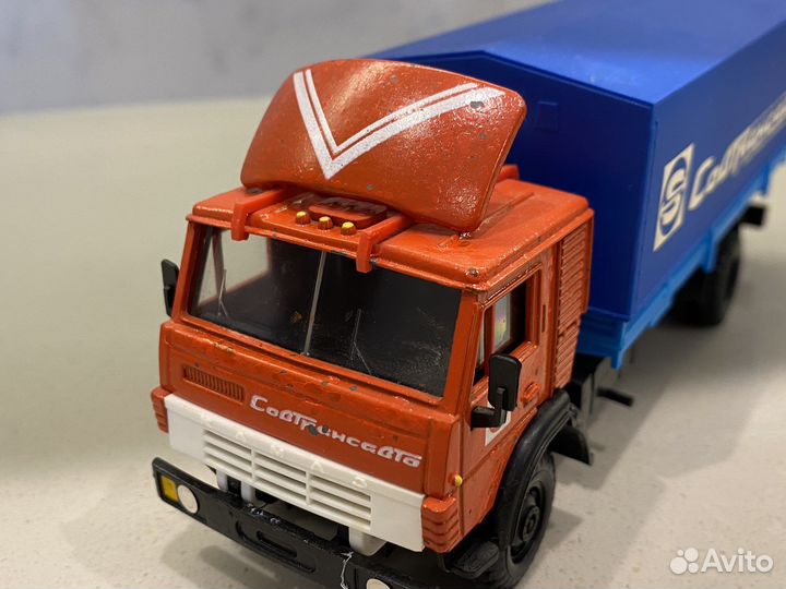 Модель камаз 5325 совтрансавто СССР 1:43 элекон