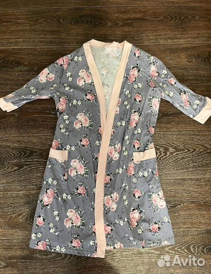 Комплект халат и сорочка в роддом