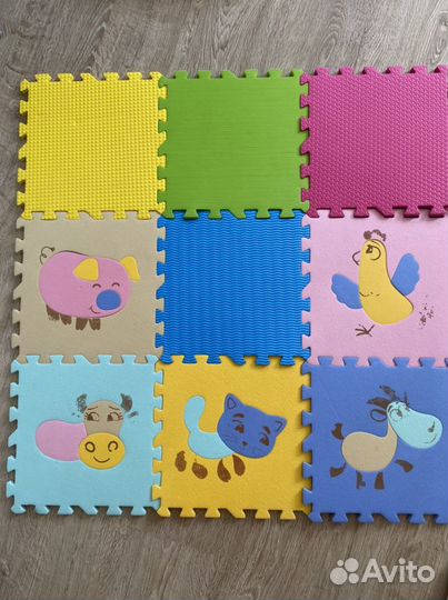 Детский коврик пазл Funkids