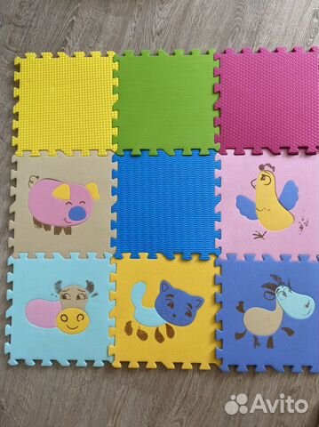 Детский коврик пазл Funkids