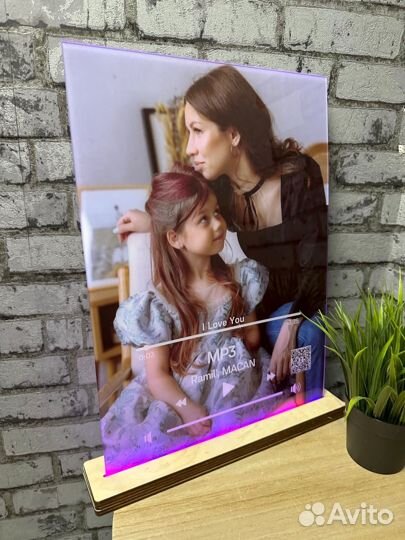 Фоторамка с песней / подарок