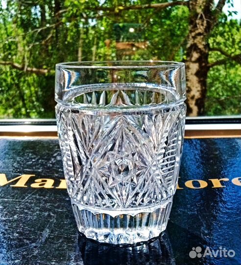 Стаканы для виски. Хрусталь Bohemia