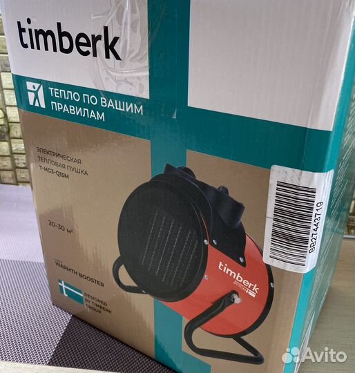 Электрический нагреватель Timberk 3кВт Швеция Новы