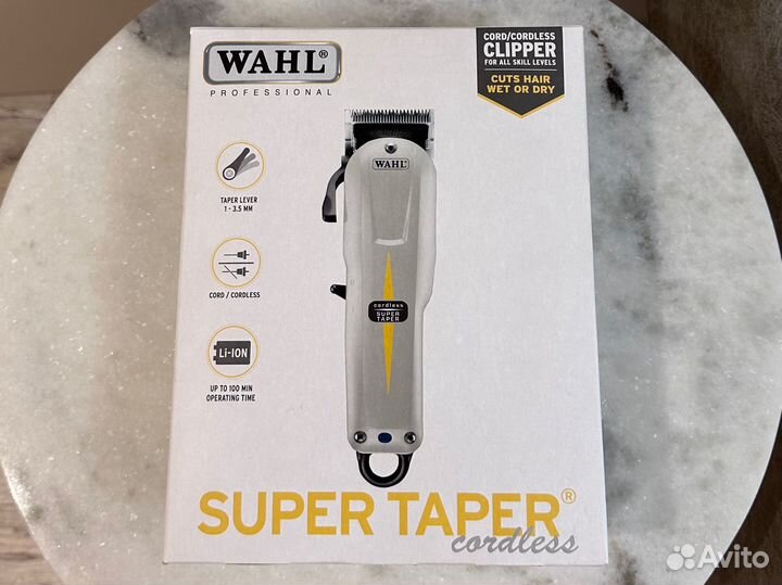 Машинка Wahl Super Taper Cordless, оригинал