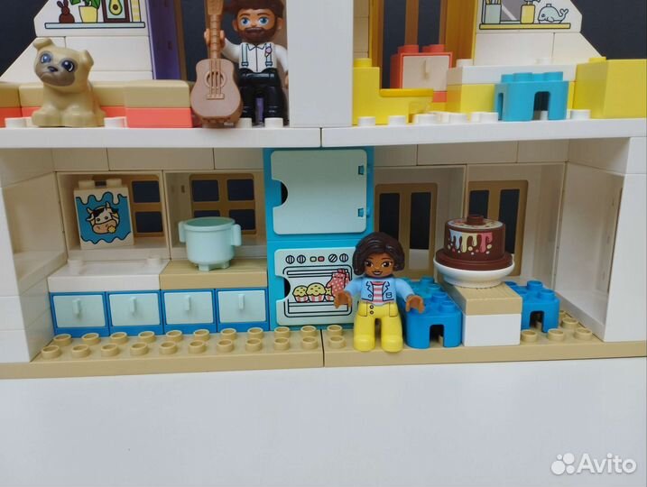 Lego duplo модульный дом 10929