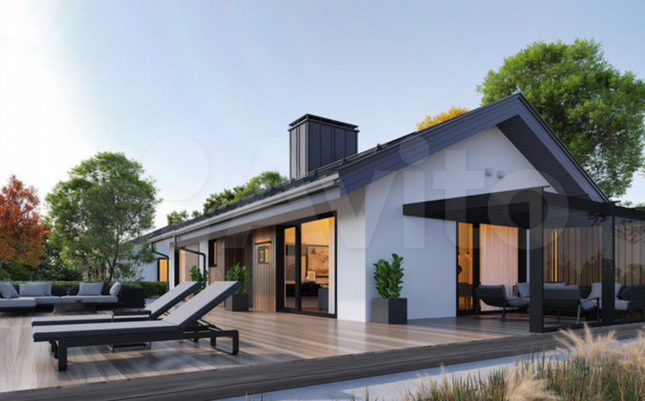 Дом 110 м² на участке 8,7 сот.