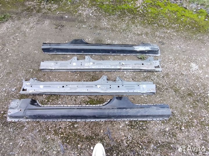 Бампер, пороги, ноускат, крыша на toyota Mark 2