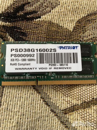 Оперативная память DDR3/3l,DDR2/DDR4