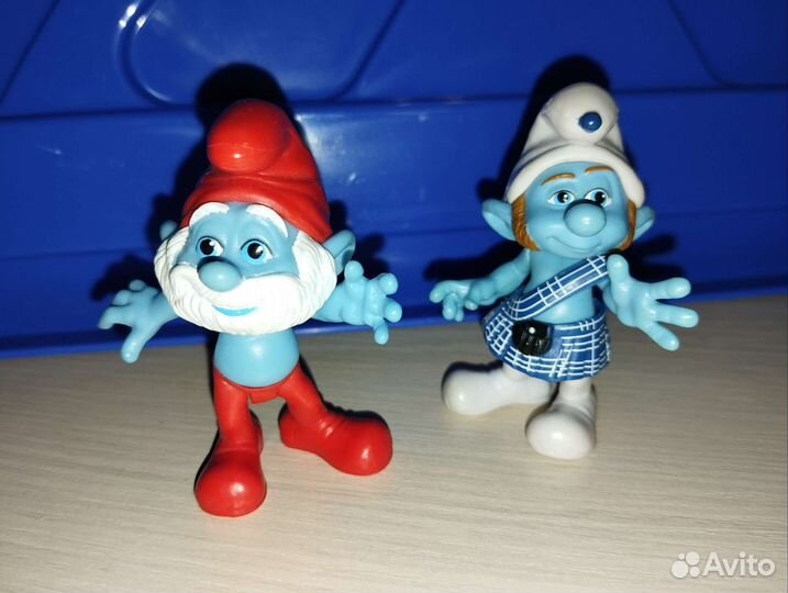 Смурфики оригинал jakks