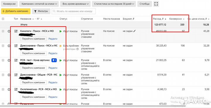 Настройка Яндекс Директ. Директолог