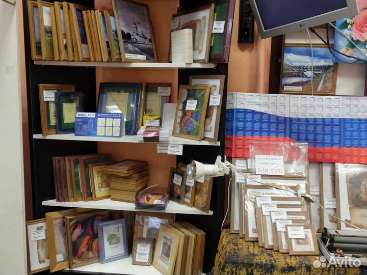 Фоторамки деревянные с оптическим стеклом