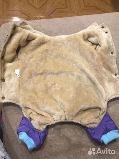 Комбинезон зимний на маленькую собаку