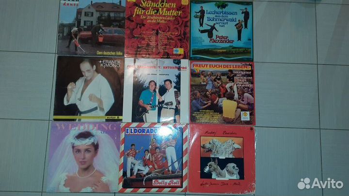 Виниловые пластинки Лот 5 Пластинки разных жанров