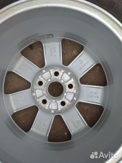 Колеса в сборе r15 Polo, Rapid