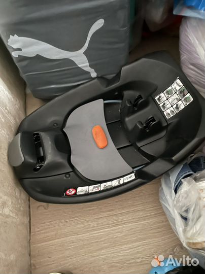Автолюлька cybex cloud q plus с isofix 0+