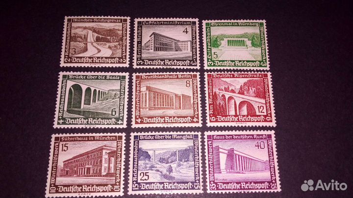 Германия 1936. Мосты дороги. Полная*