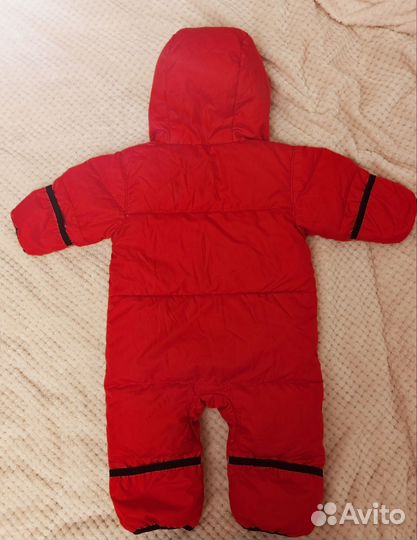 Комбинезон демисезонный на пуху 62-68