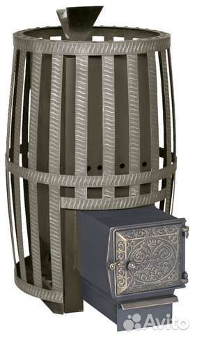 Банные чугунные печи берёзка