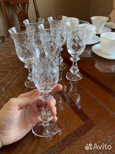 Хрустальные фужеры