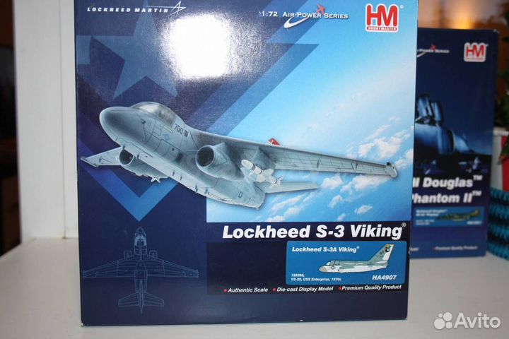 Lockheed S-3A Viking USS Enterprise,Hobby Master