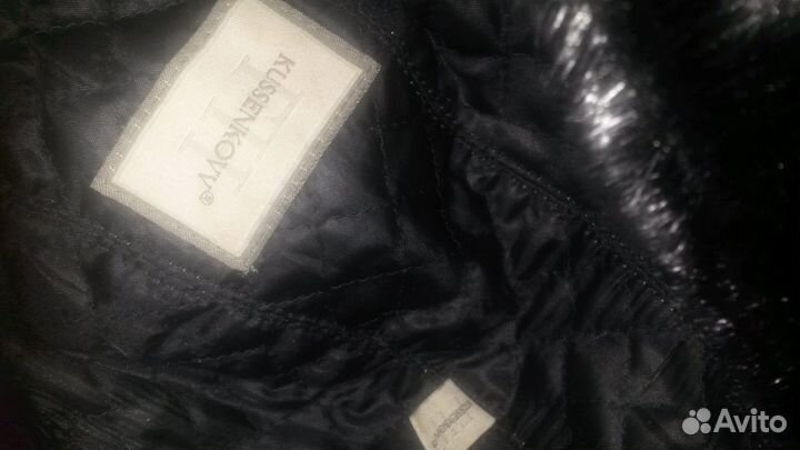 Шапка-ушанка из меха норки 