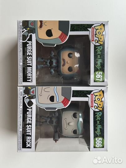 Funko pop Rick and morty. Purge suit. 566.567
