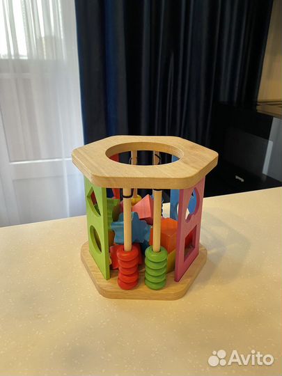 Сортер деревянный Развивающие игрушки