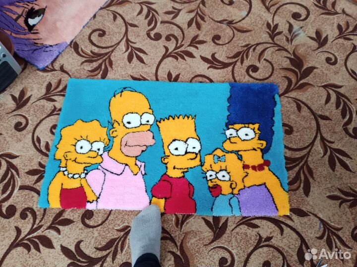 Тафтинговые коврики Симпсоны
