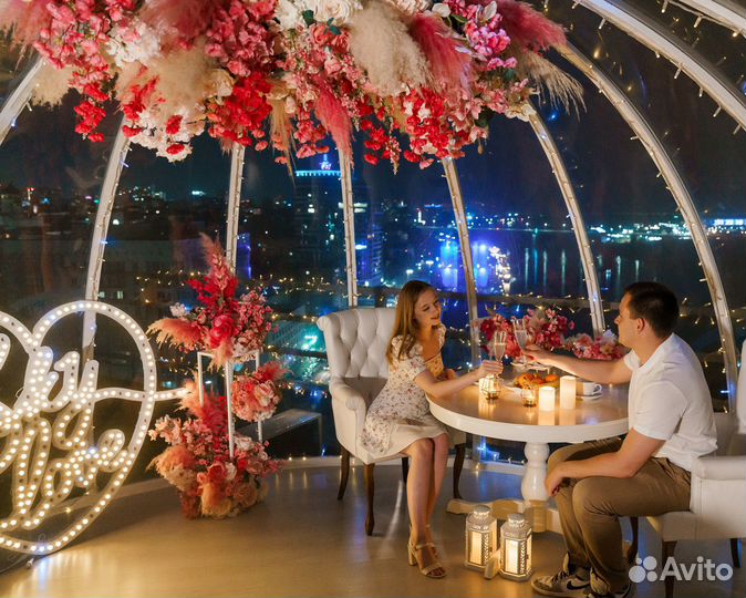 Незабываемое свидание на 16 этаже в куполе (+фото)