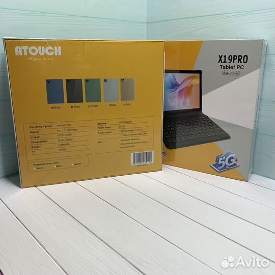 Планшет Atouch X19Pro 8/256gb 5G Grey