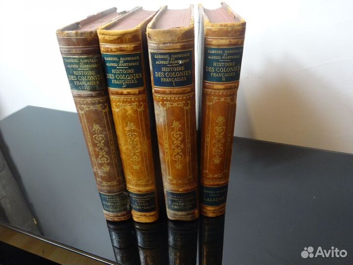 Книги Франция 1932 год. Антиквариат. Кожа. История