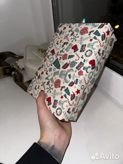 Коробка подарочная на нг с наполнителем