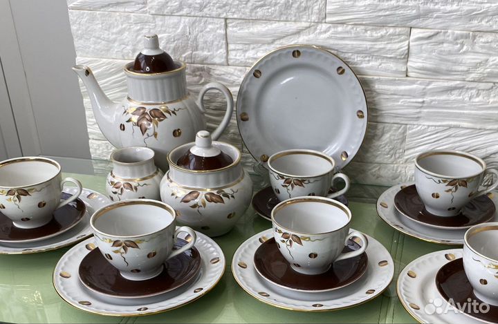 Кофейный сервиз Прокопьевский фз СССР