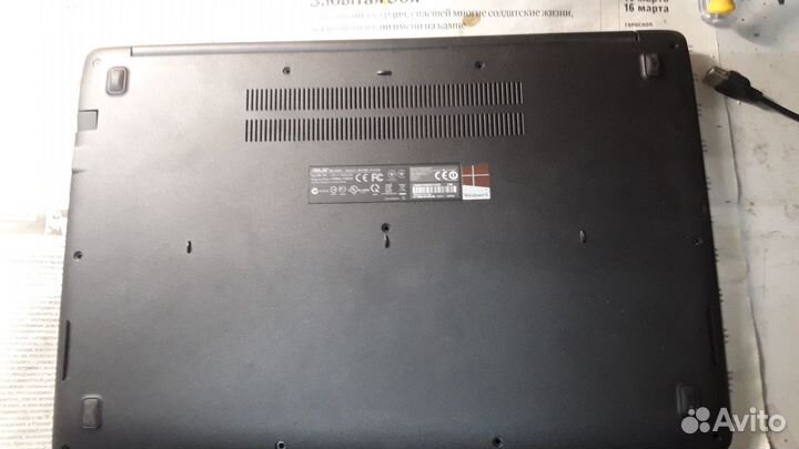 Корпус ноутбука asus X502C в сборе