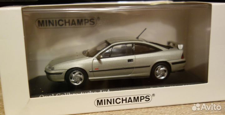 Опель Opel Calibra turbo 1992 Minichamps 1/43