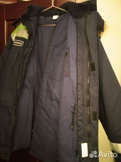 Костюм мужской зимний для работы на улице/рыбалка