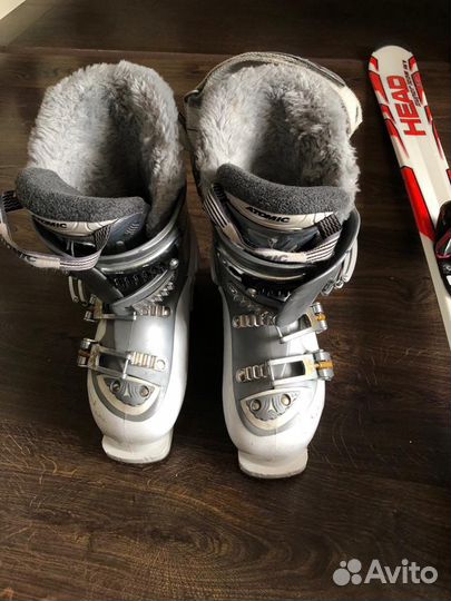 Горные лыжи с ботинками