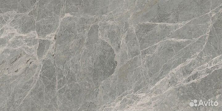 Керамогранит Vitra Marmostone Темно-серый Полированный