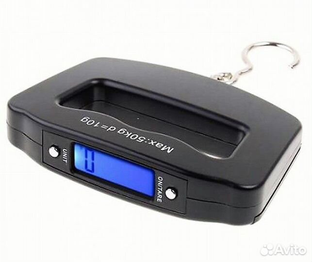 Удобный безмен с крючком 50 кг