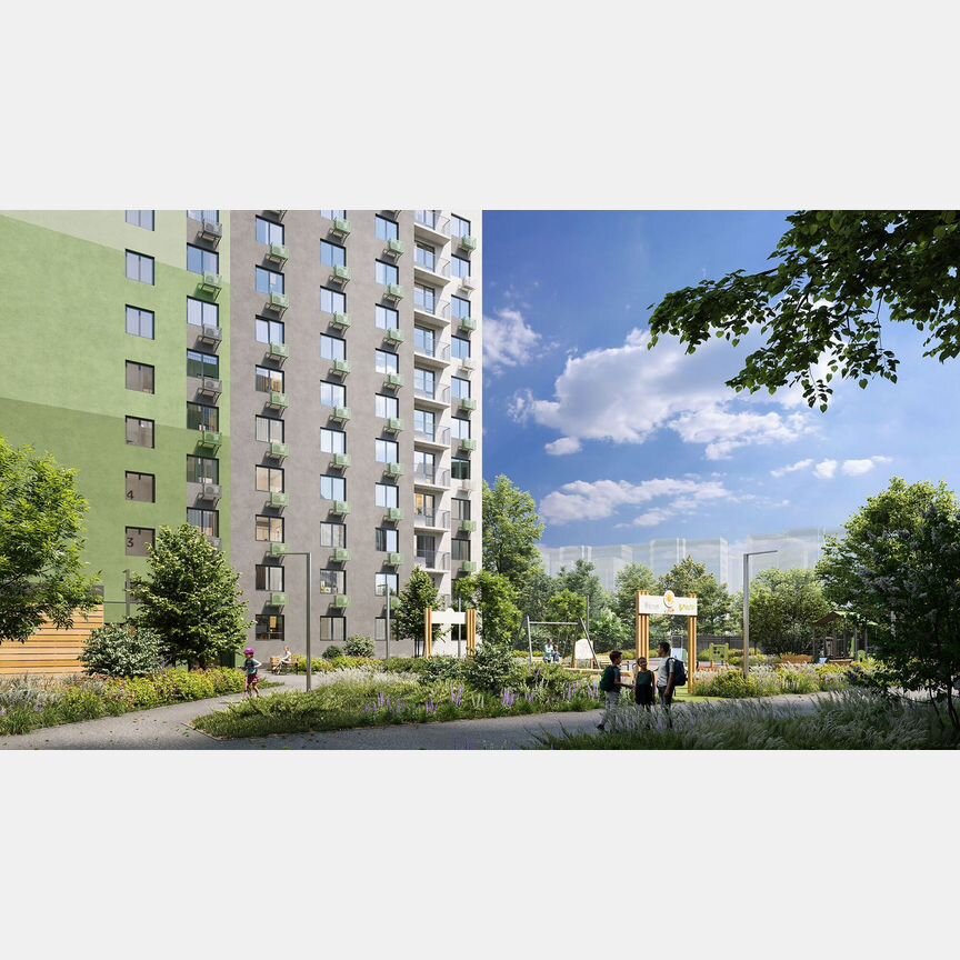 Квартира-студия, 24,1 м², 10/16 эт.