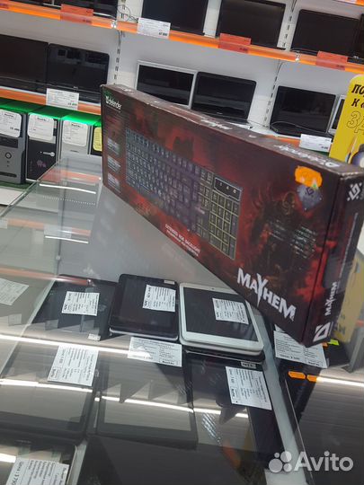 Игровая клавиатура Defender Mayhem GK-360DL