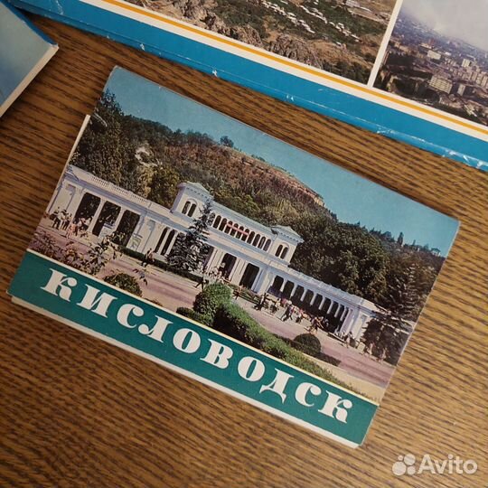 Открытки с городами СССР винтаж наборы