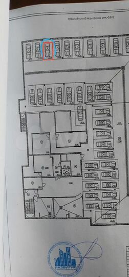 Машиноместо, 16 м²