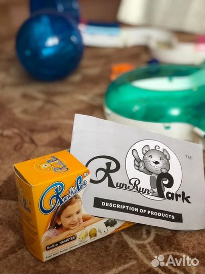 Город-лабиринт для хомяков Runrun park