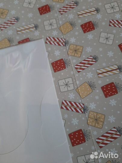 Картонная коробка самосборная