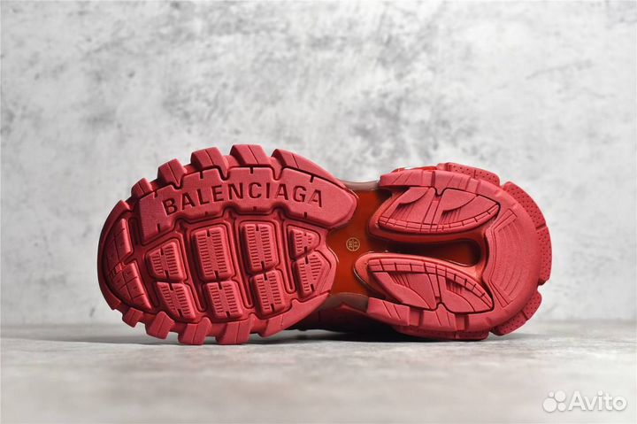 Balenciaga track red