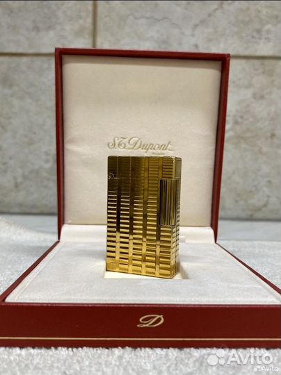 S.T. Dupont Montparnasse 24 gold Газовая зажигалка